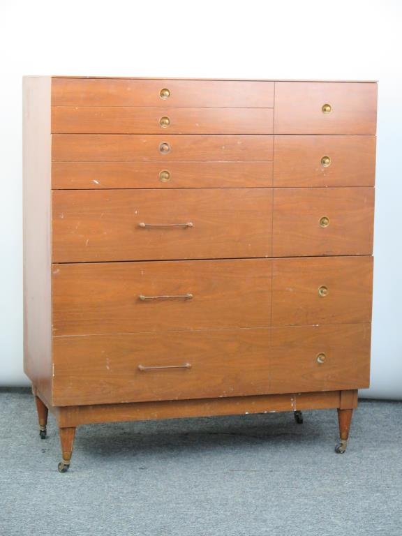 Attr: J.B. Van Sciver Co. Danish Style Chest (1 of 6)