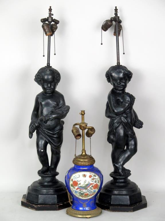 3 Continental Style Lamps (1 of 6)