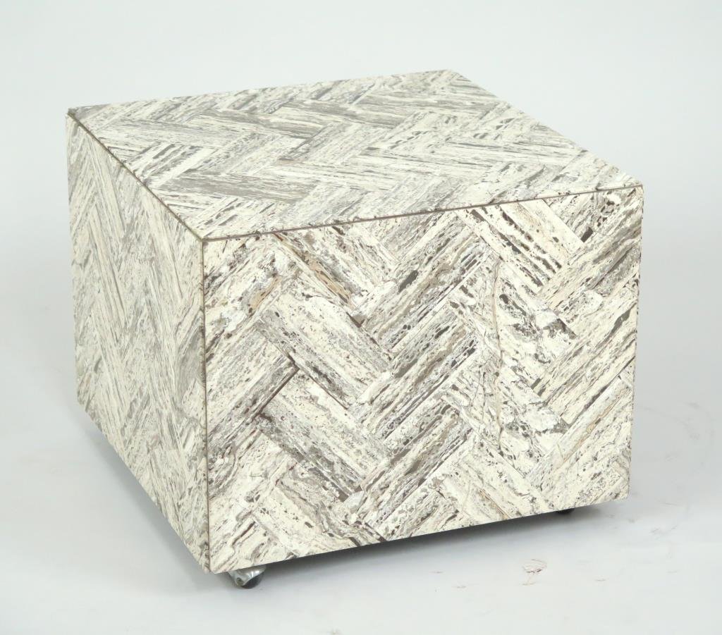 Modernist Cube Side Table (1 of 7)