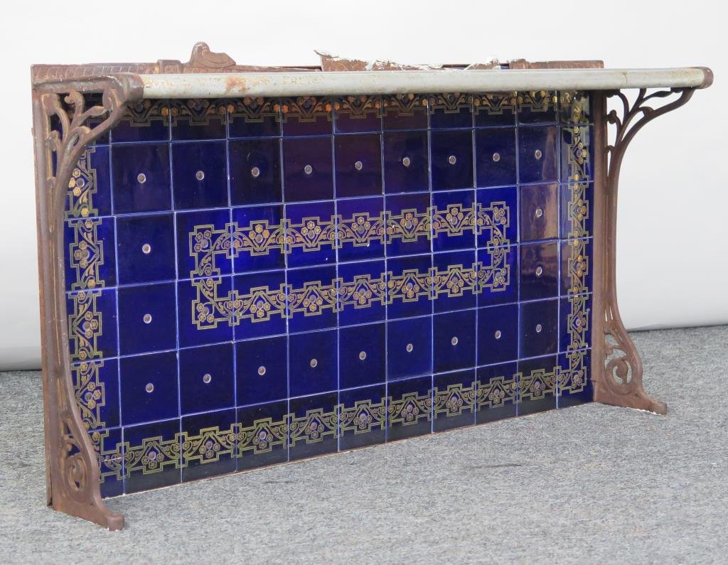 Art Nouveau Style Backsplash (1 of 6)