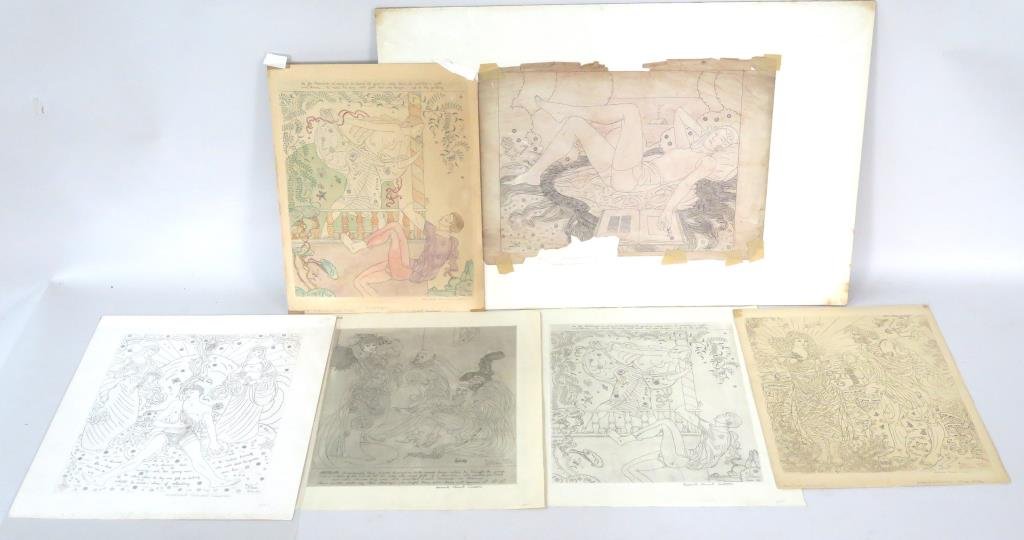 Maxwell Stewart Simpson (American,1896-1984)- 6 (1 of 5)