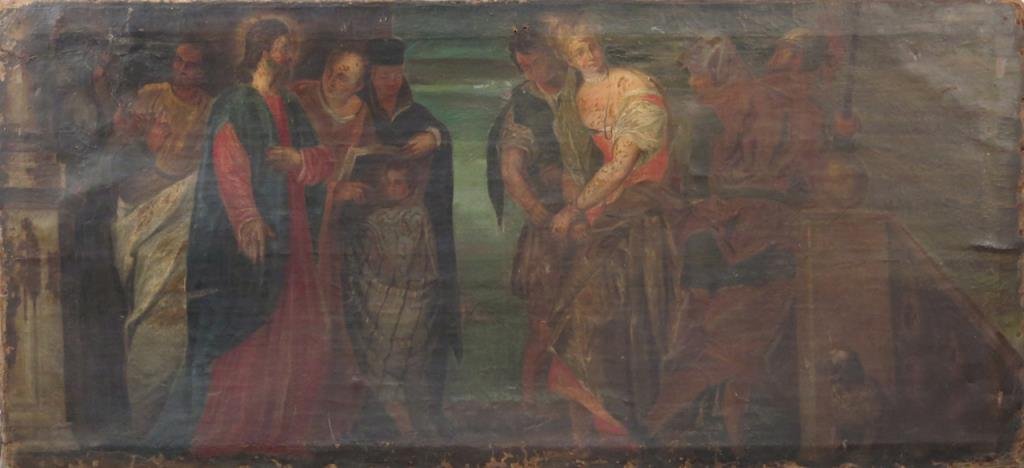 Unsigned- Oil on Canvas (1 of 8)