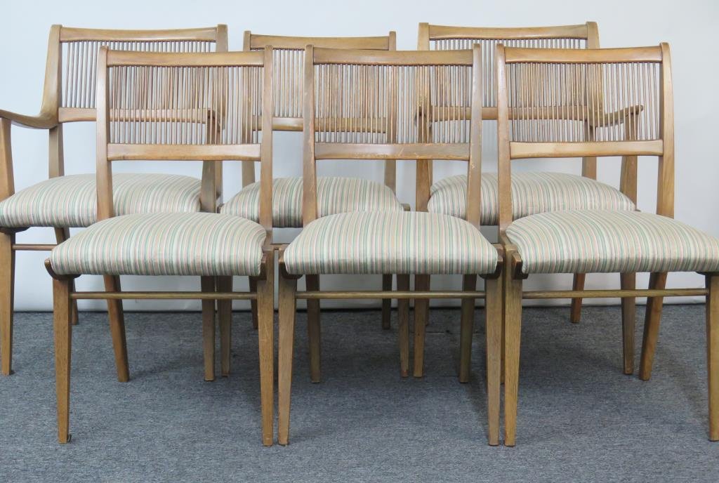 Set of 6 Mid-Century Style Dining Chairs (1 of 3)