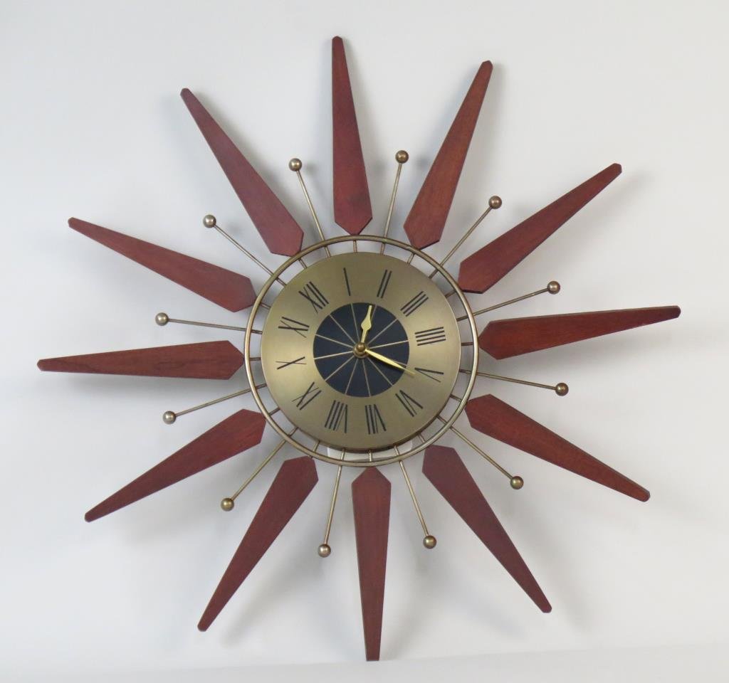 Mid-Century Style Wall Clock (1 of 5)
