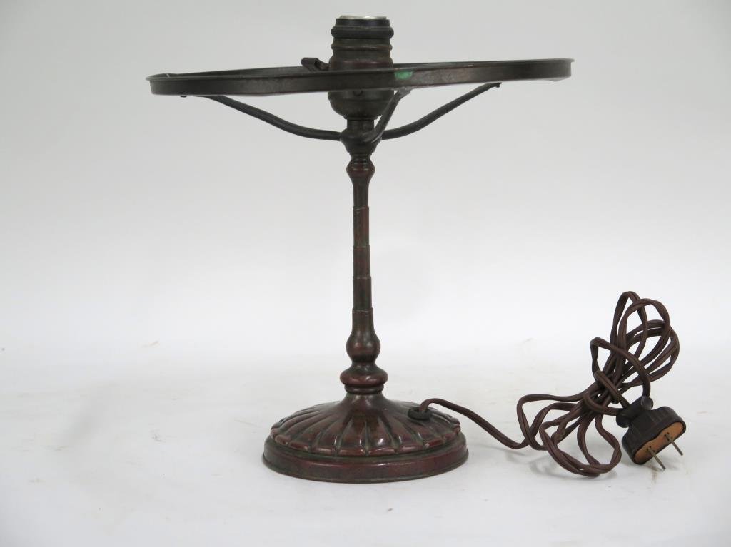 Tiffany Studios Bronze Table Lamp Base (1 of 5)