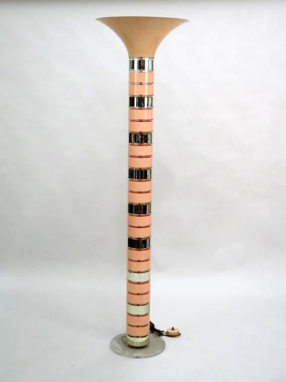 80's Acrylic Torchiere Floor Lamp (1 of 3)