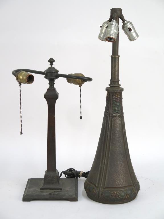 2 Heavy American Lamp Bases (1 of 4)