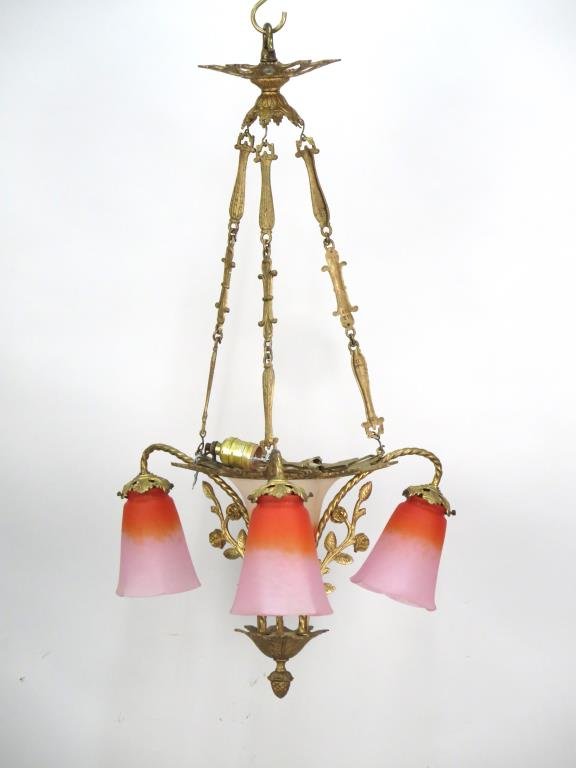 Art Deco Style Ceiling Fixture (1 of 3)