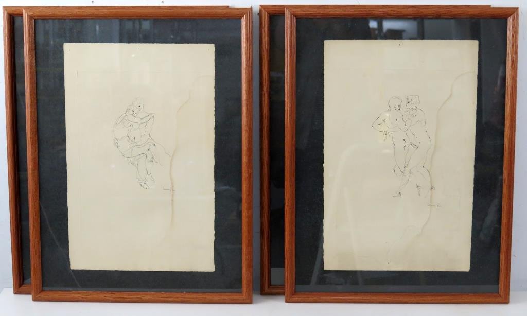 Leonor Fini (French, 1907-1996)- 4 Drawings (1 of 7)