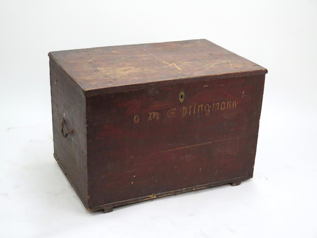 Antique American Blanket Chest (1 of 5)