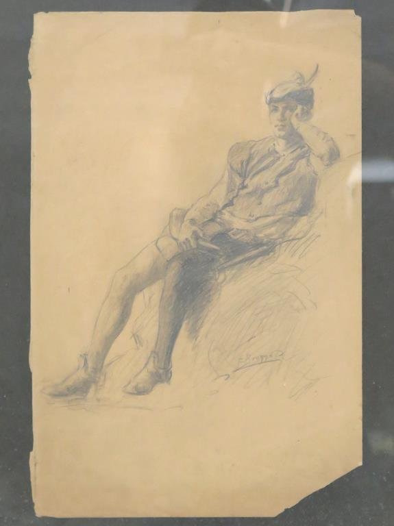 Friedrich Brugger (German, 1815-1870)- Drawing (1 of 4)