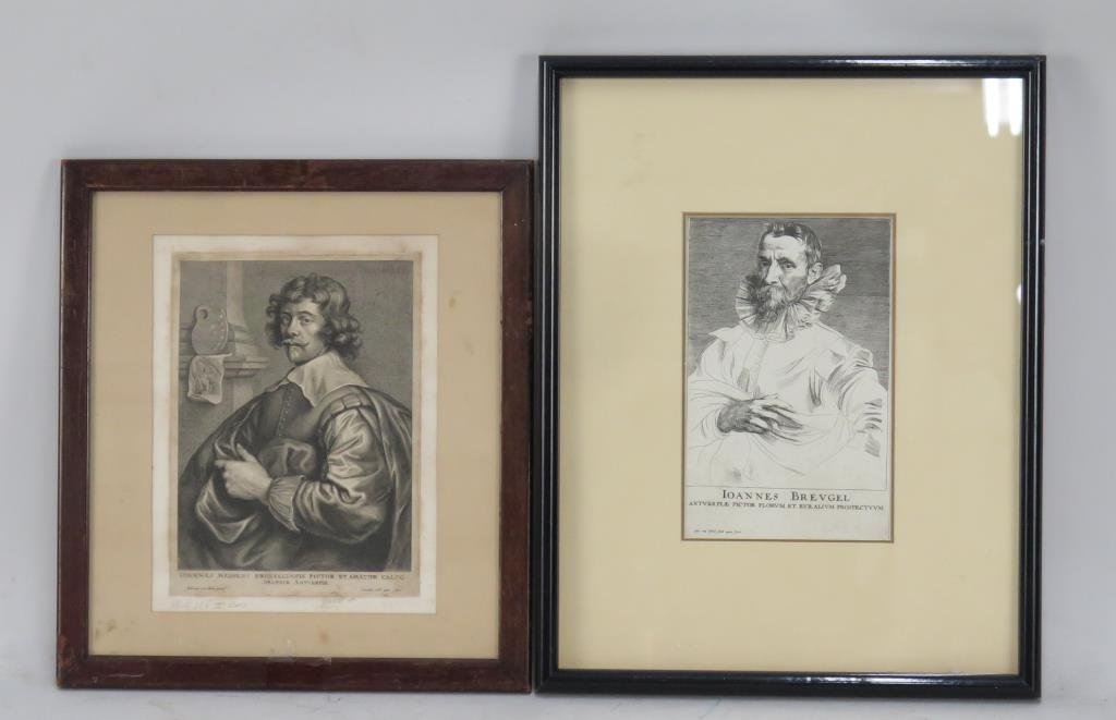 2 Old Master Portrait Prints (1 of 3)