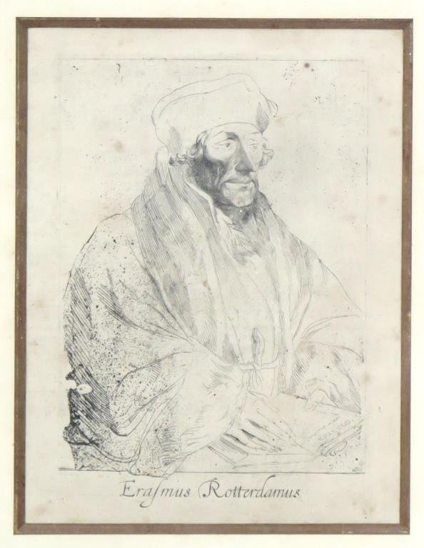 Anthony Van Dyck (Belgian, 1599-1641)- Etching (1 of 2)