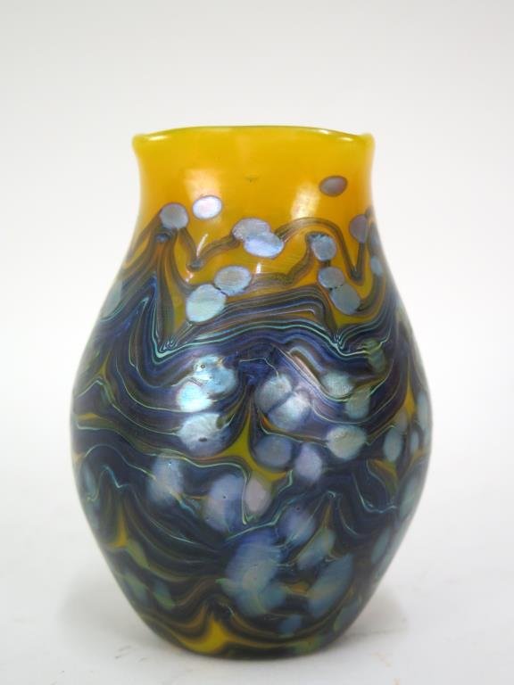 Loetz Cytisus Vase (As is) (1 of 5)