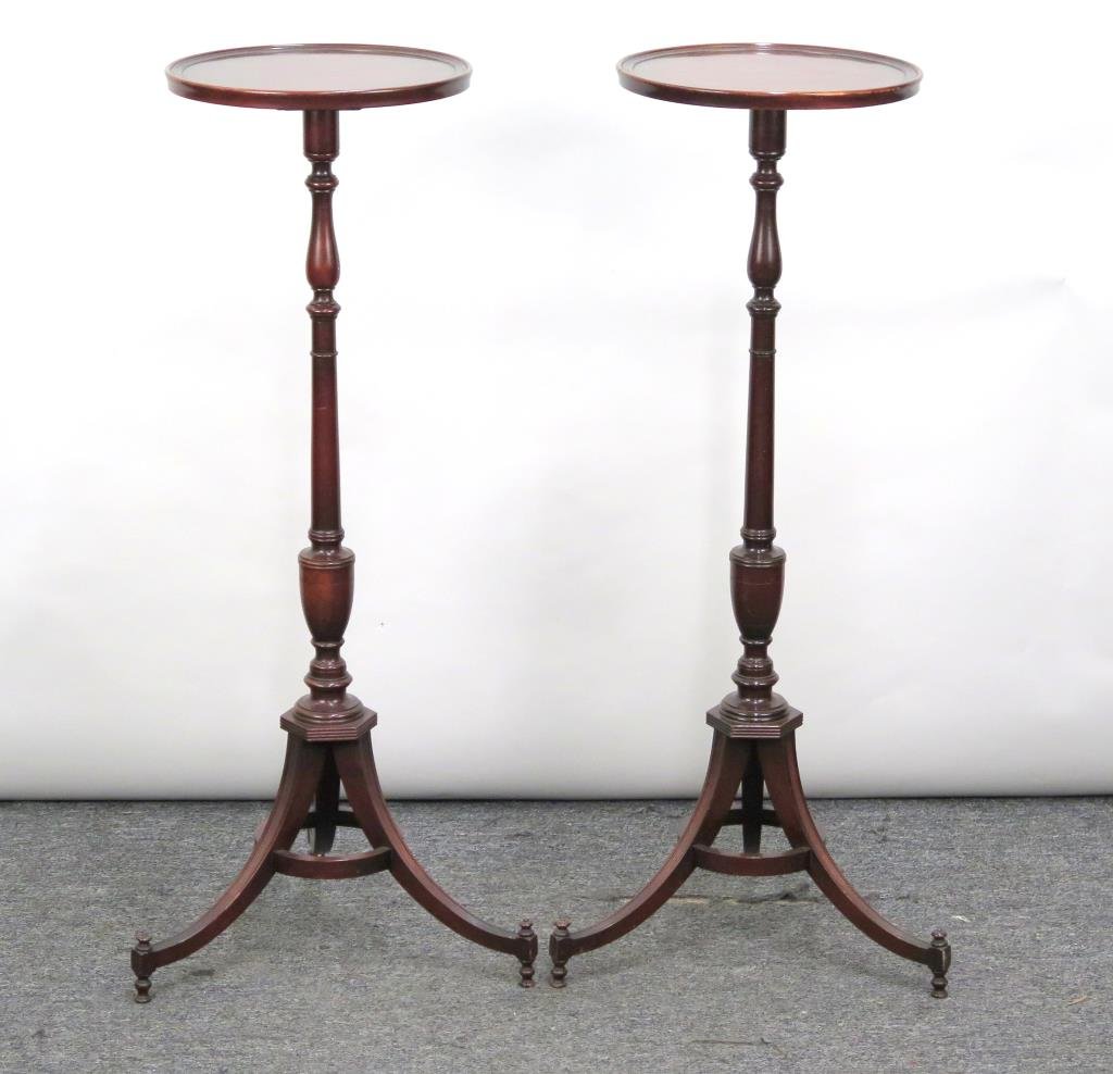 Pair Kittinger (Buffalo) Urn Stands (1 of 4)