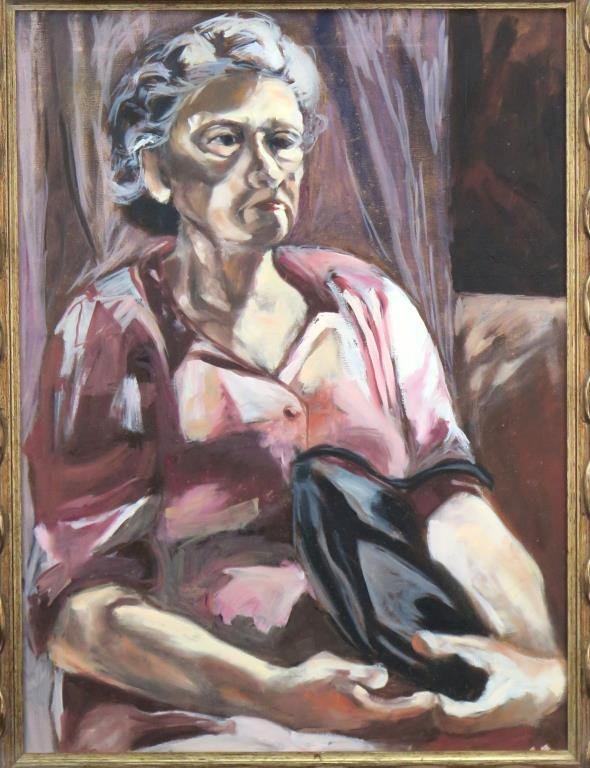 Unsigned- Study of a Woman (1 of 5)