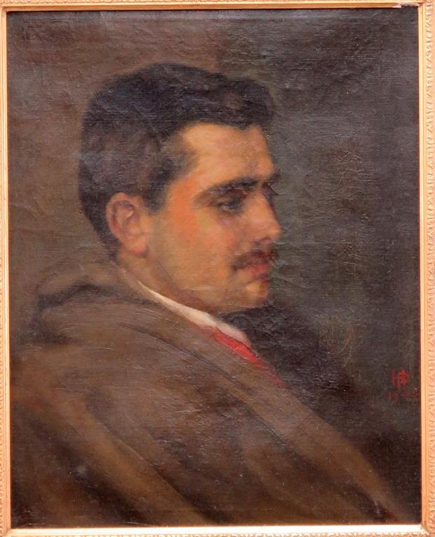 Monogrammed H.P.- Oil on Canvas (1 of 6)