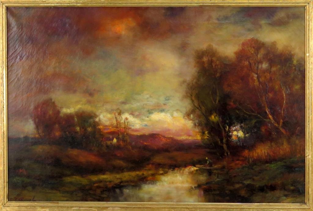 Charles P. Appel (American, 1857-1928)- Oil (1 of 4)