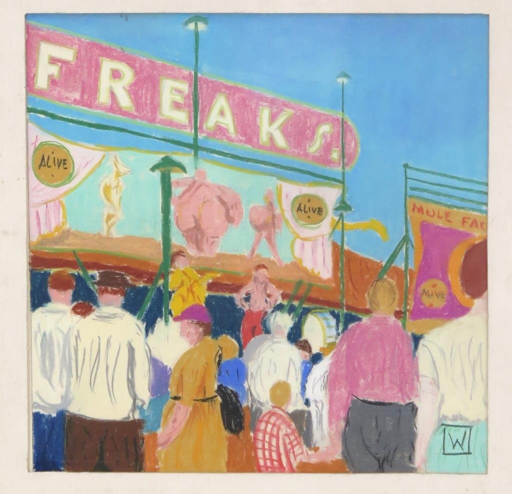 Andrew Kay Womrath (American, b. 1869)- Pastel (1 of 5)