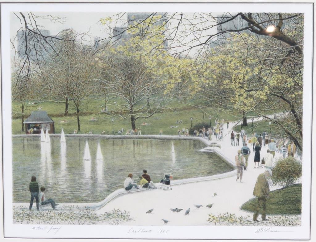 Harold Altman (American, 1924-2003)- Lithograph (1 of 5)