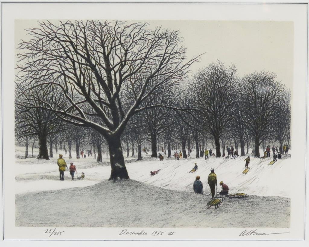 Harold Altman (American, 1924-2003)- Lithograph (1 of 5)