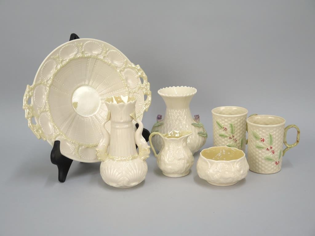 7 Assorted Belleek Articles (1 of 3)