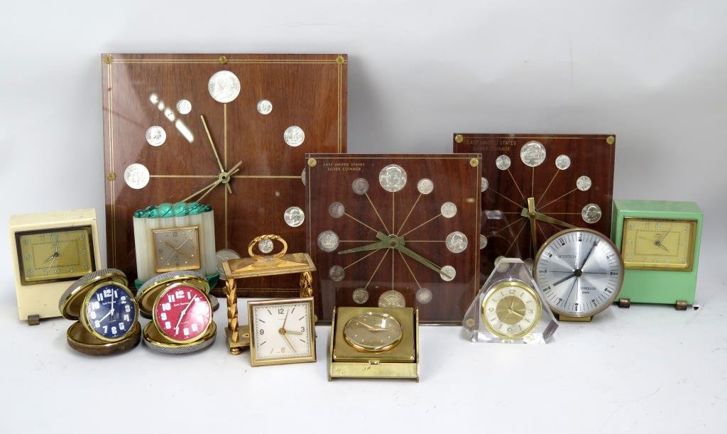 12 Desk & Travel Clocks (1 of 4)