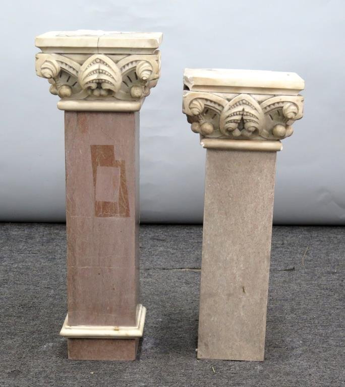 Matched Pair Marble Columns (1 of 7)