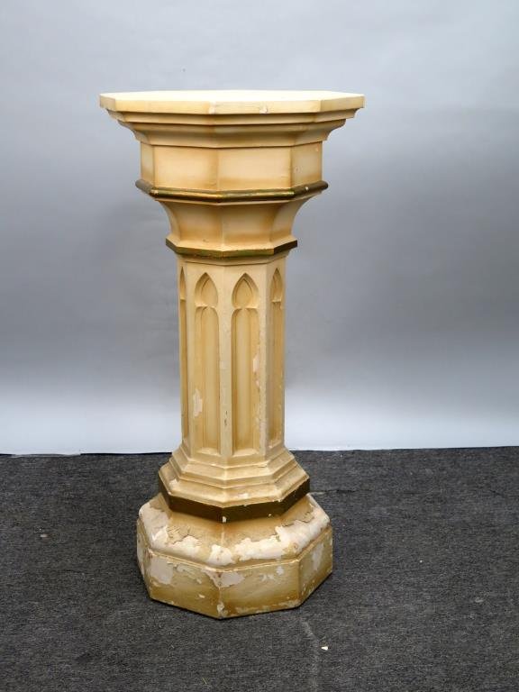 Octagonal Painted Column (1 of 5)