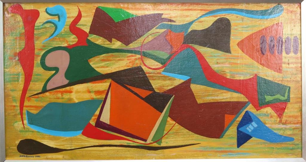 Americus Long (20th Century) - Oil on Panel (1 of 4)