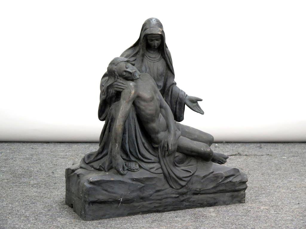 Large Sculpture of Mary & Jesus (1 of 6)