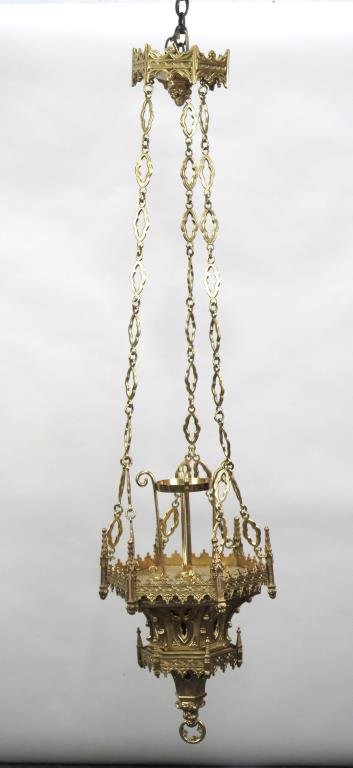 Renaissance Style Brass Chandelier (1 of 5)