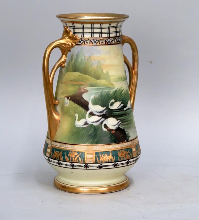 Hand Painted Nippon Vase (1 of 6)