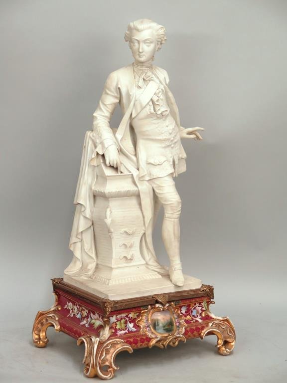 Plaster Mold Statue of W. A. Mozart (1 of 8)