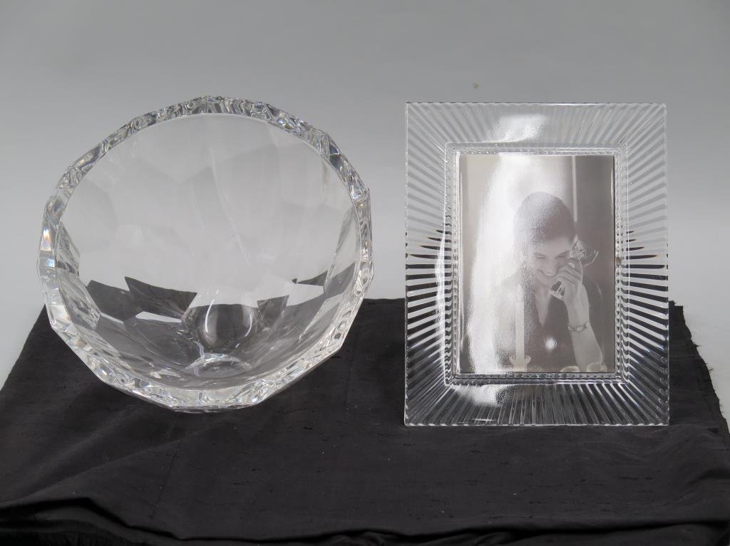 Orrefors Bowl and Waterford Frame (1 of 3)