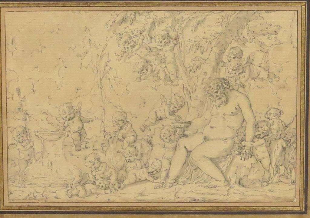 After Louis Felix De Le Rue - Pen and Ink and Wash (1 of 8)