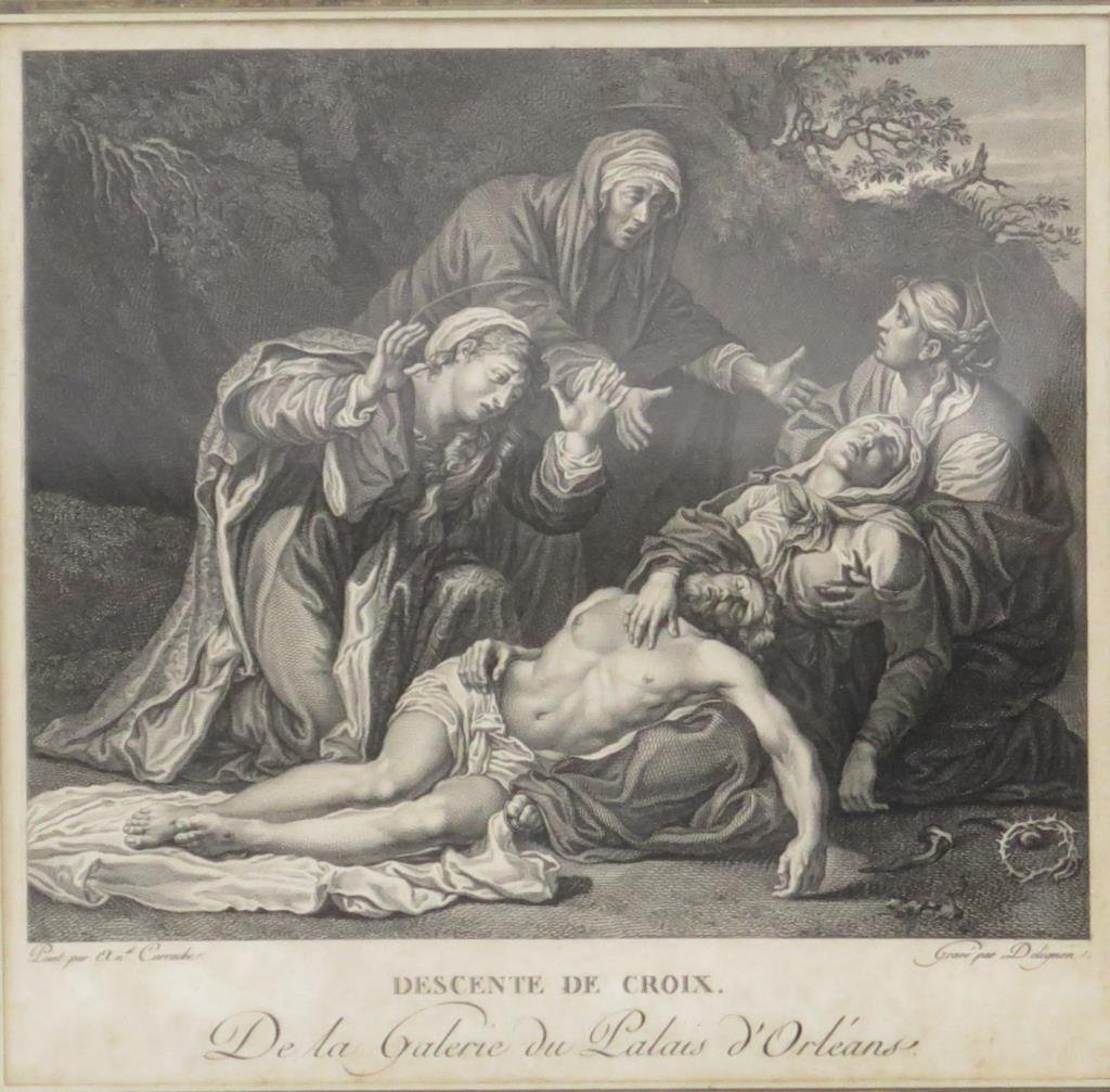 After J. Delignon - Engraving (1 of 4)