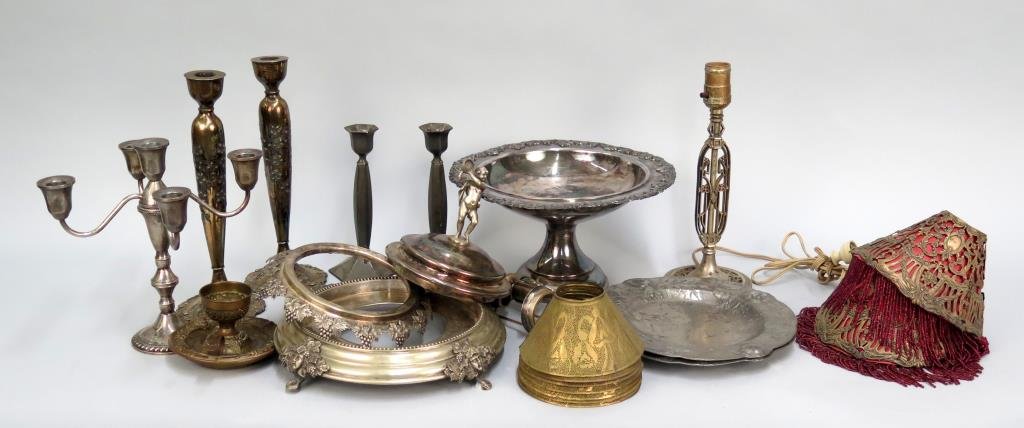 Assorted Silver Plated and Other Metal Articles (1 of 5)
