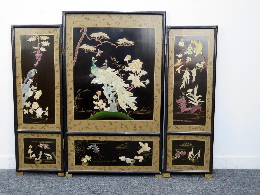 Chinese 3 Panel Screen (1 of 7)