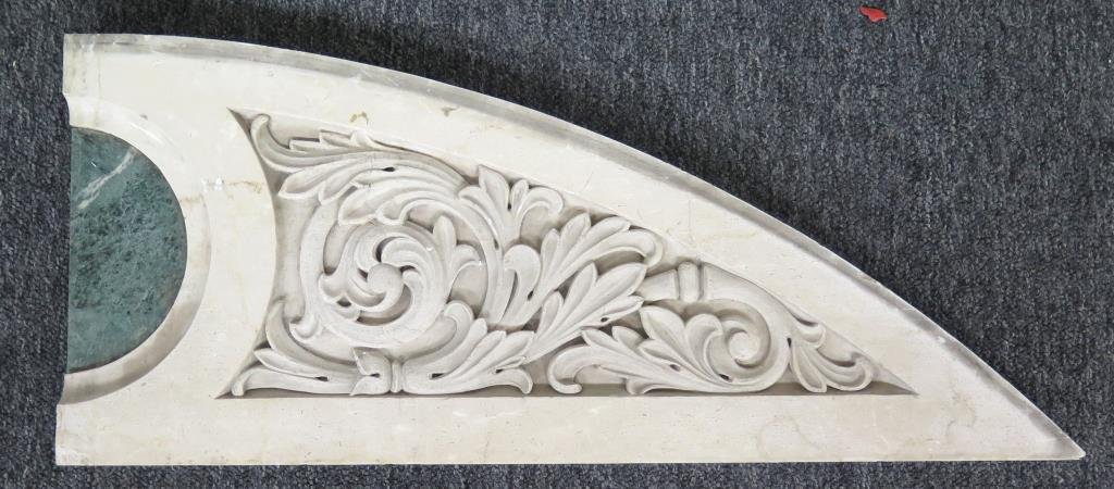 Carved Marble Architectural Element (1 of 3)