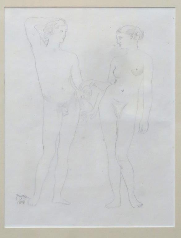 After Jean Auguste Dominique Ingres- Drawing (1 of 7)