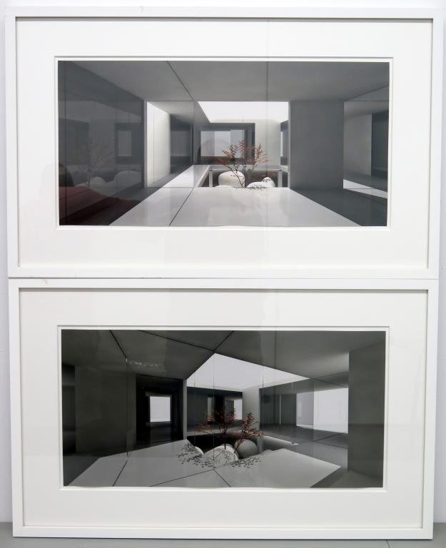 2 Unsigned Photographs - Interior Scenes (1 of 4)