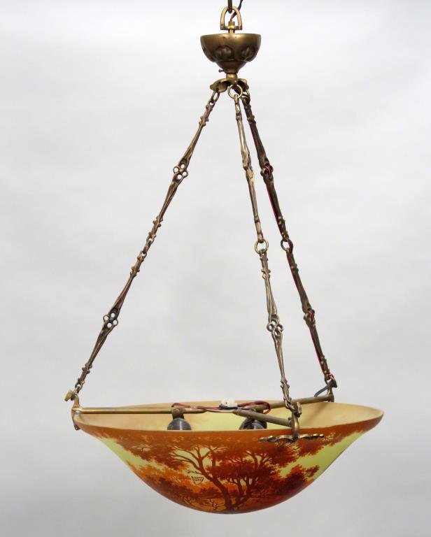 After Daum Nancy Dome Shade Fixture (1 of 5)