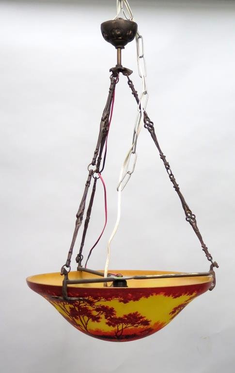 After Daum Nancy Dome Shade Fixture (1 of 6)