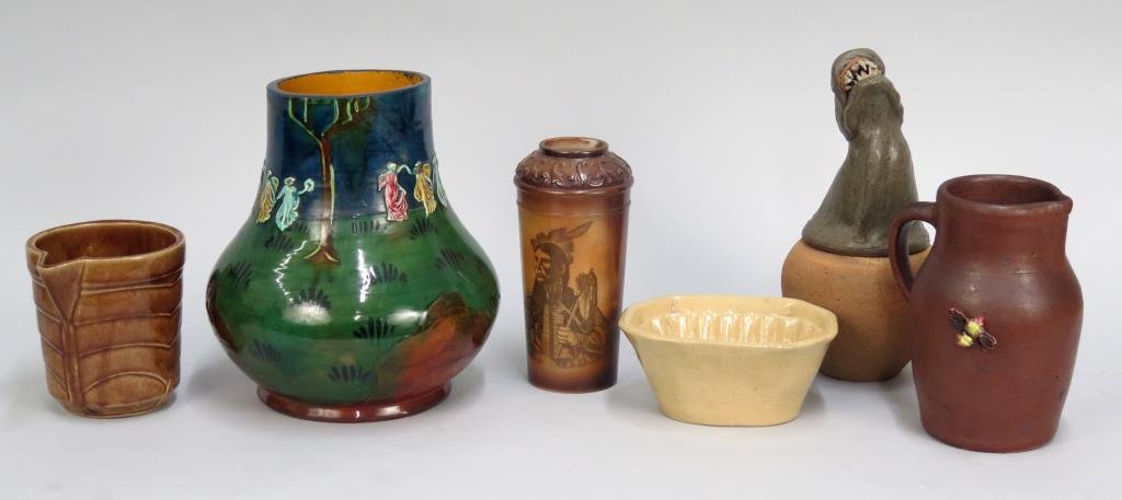 Assorted Arts and Crafts Pottery (1 of 5)