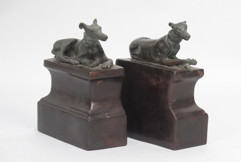 Pair Bronze Bookends (1 of 5)