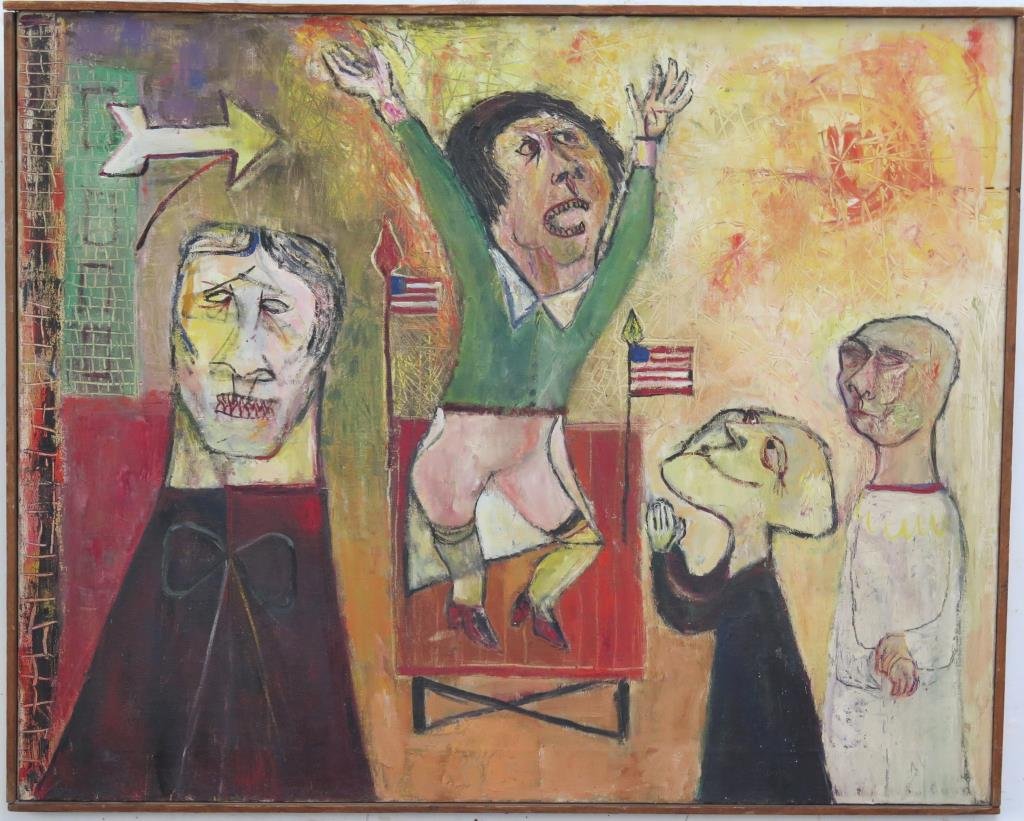 Norman Mazin - Oil on Canvas (1 of 3)