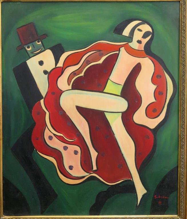 Hugo Scheiber (Hungarian,1873-1950) - Oil on Board (1 of 7)