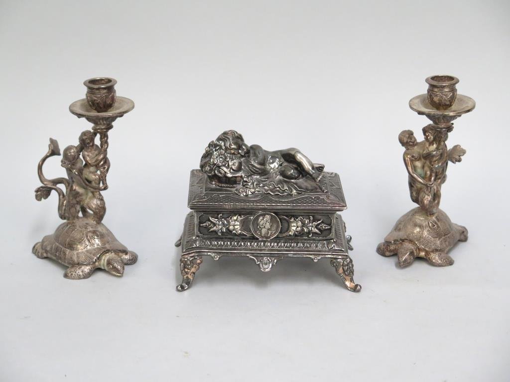 3 Tabletop Metal Articles (1 of 3)