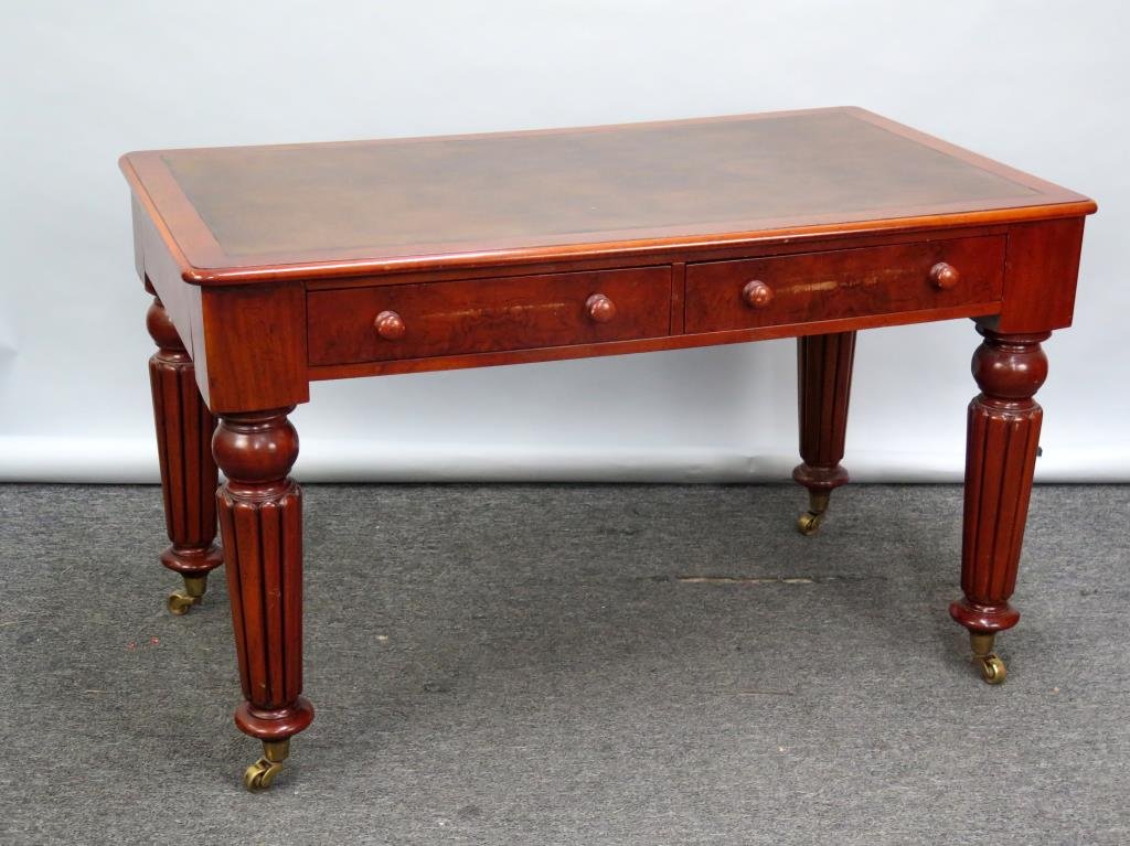 Regency Style Mahogany Desk (1 of 5)